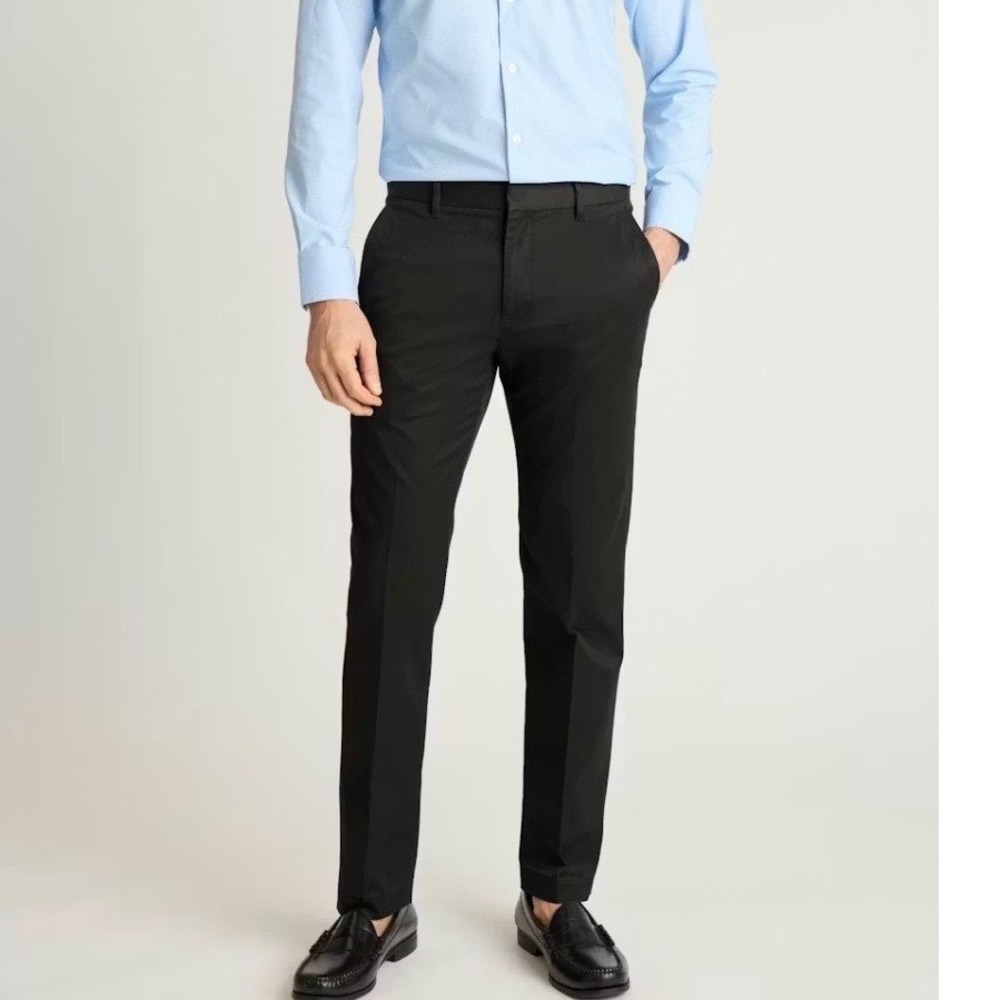 Bonobos Weekday Warrior Slim Fit Dress Pants Tuesday Black Chinos - Size 33x36